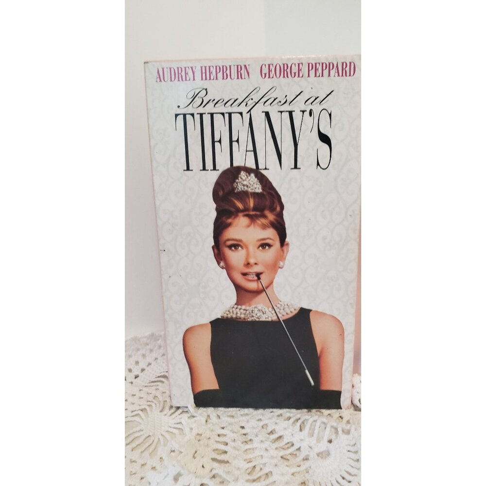 Breakfast at Tiffany's Audrey Hepburn Vintage VHS Movie